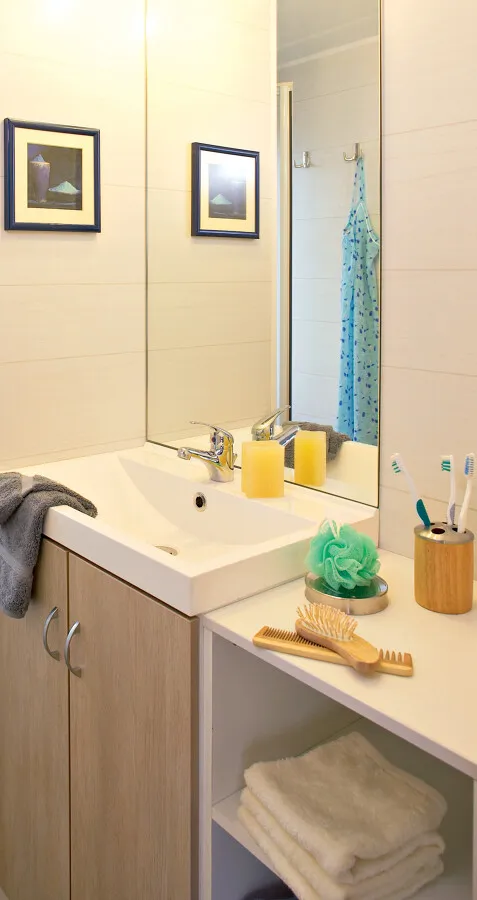 Mobil-Home Gamme Confort Plus - 2 Chambres + 2 Salles De Bain+ Terrasse-4 Pers.