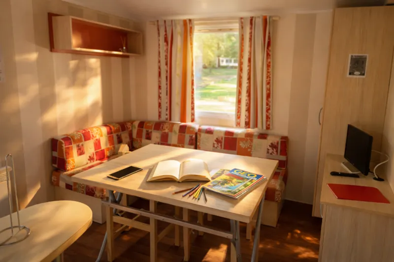 Mobil-Home Ptit Budget- 2 Chambres + Terrasse- Clim Et Tv Inclus