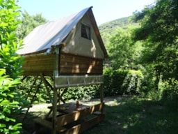 Accommodation - Cabin Bivouac - Camping Le Mouretou