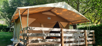 Canvas bungalow 20 m² / 2 bedrooms - without toilet blocks — 4