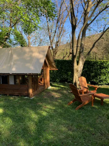Location - La Petite Cabane - Camping Le Mouretou