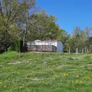 Locatif - Stacaravan met 2 slaapkamers "Soleil Dominant" met sanitair - Camping Le Soleillant