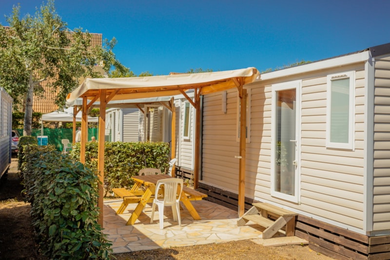 Mobilheim mit Komfort  - 24m² - 2 Schlafzimmern