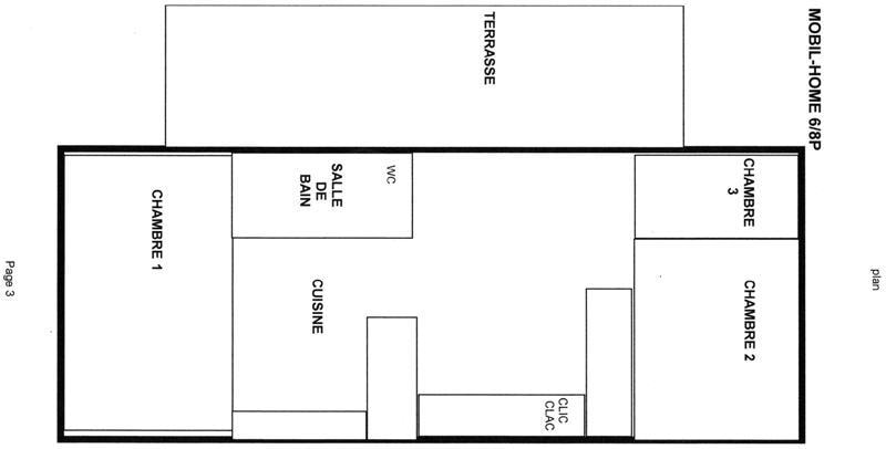 Hytte i CASTIES LABRANDE – Mobil home 3 chambres 6 Pers. – photo 10