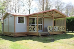 Huuraccommodatie(s) - De Chalet Samoa Lounge Terrace Met 3 Slaapkamers - Camping Le Casties