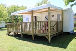 Location - Mobil-Home Le Mercure 2 Chambres - Camping Le Casties