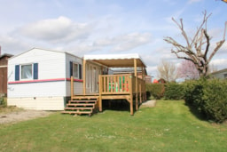 Accommodation - Timeless Retro Mobile Home 3 Bedrooms - Camping Le Casties