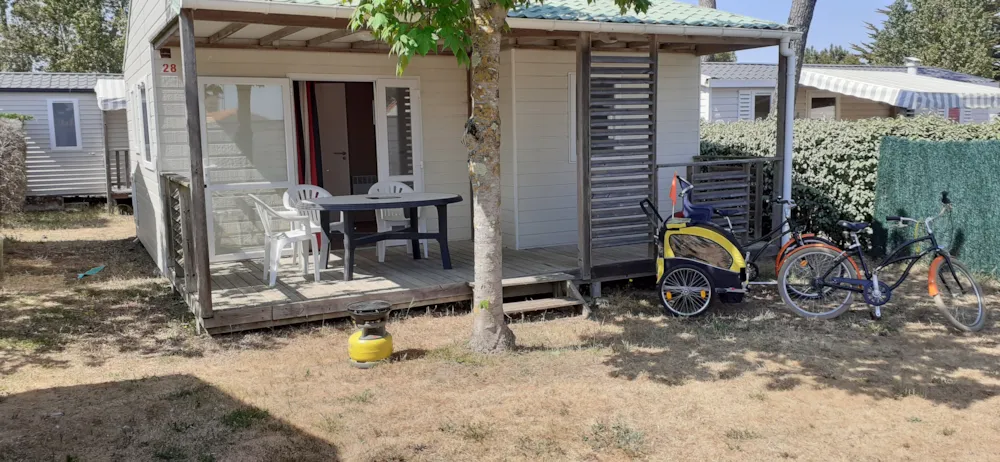 Location - Chalet Mésange (2 Chambres) - Camping LES VIOLETTES