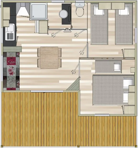 Chalet Mésange (2 Chambres)