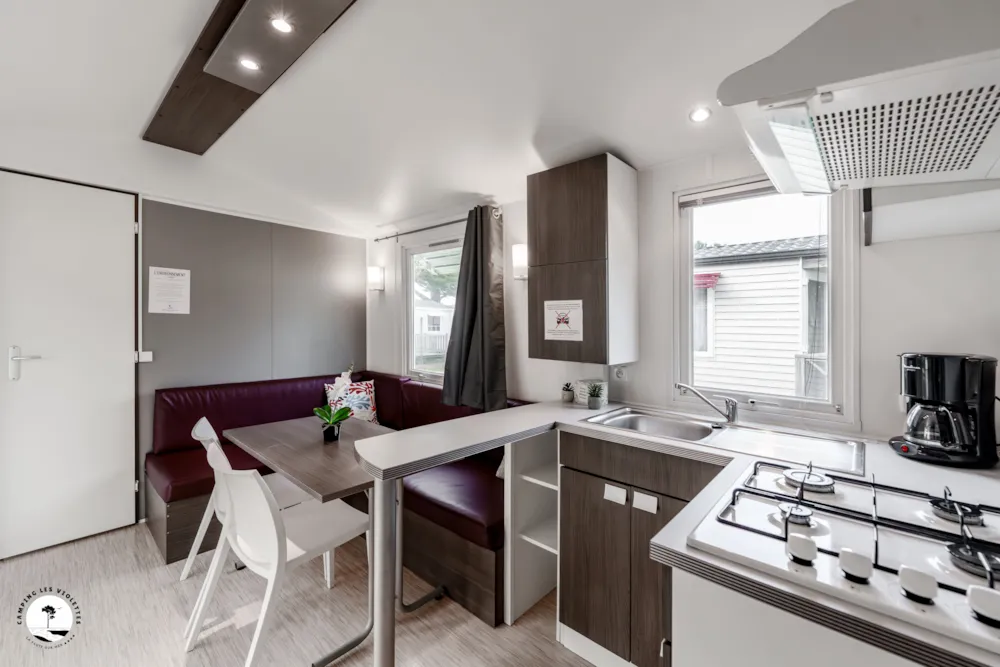 Location - Mobile-Home Rossignol (2 Chambres) - Camping LES VIOLETTES