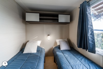 Mobile home Mouette (2 bedrooms) -   sheltered terrace