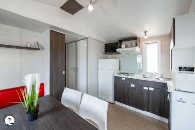Mobile home Mouette (2 bedrooms) -   sheltered terrace