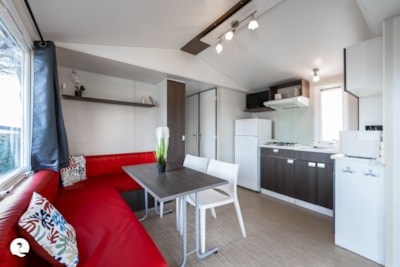Mobile home Mouette (2 bedrooms) -   sheltered terrace