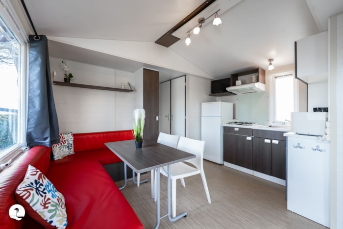 Mobile-Home Mouette (2 Chambres) -  Terrasse Intégrée