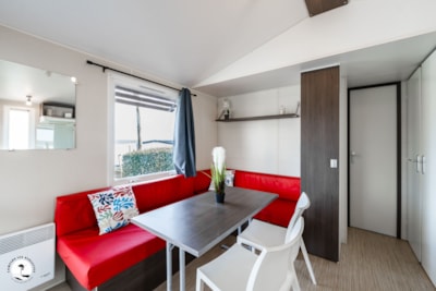Mobile home Mouette (2 bedrooms) -   sheltered terrace