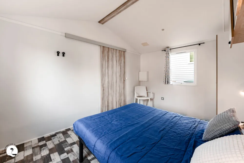 Location - Mobile-Home Cormoran 2 Chambres Pmr – Adapté Pour Personnes À Mobilité Réduite - Camping LES VIOLETTES