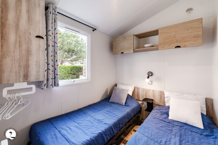 Mobile-Home Cormoran 2 Chambres Pmr – Adapté Pour Personnes À Mobilité Réduite