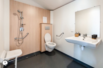 Mobilhome Cormoran 2 bedrooms adapted to the people with reduced mobility