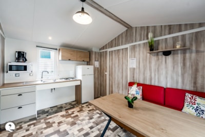 Mobilhome Cormoran 2 bedrooms adapted to the people with reduced mobility