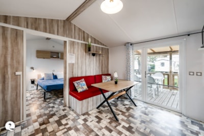 Mobilhome Cormoran 2 bedrooms adapted to the people with reduced mobility