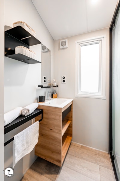 Goéland mobile home (3 bedrooms) Sea View