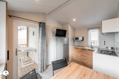 Goéland mobile home (3 bedrooms) Sea View