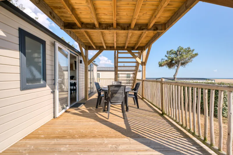 Mobile Home Hirondelle Toit Terrasse