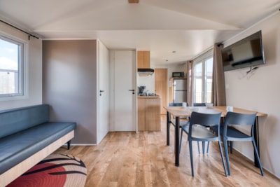 Mobile home Hirondelle toit terrasse