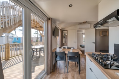 Mobile home Hirondelle toit terrasse