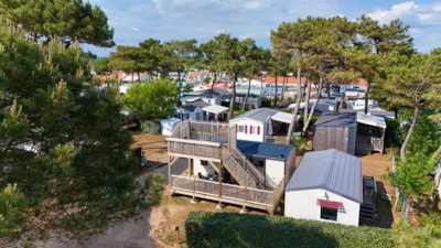 Mobile home Hirondelle toit terrasse