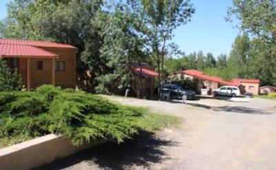 Chalet Comfort 35m² 2 bedrooms - air-conditioning + TV + sheltered terrace