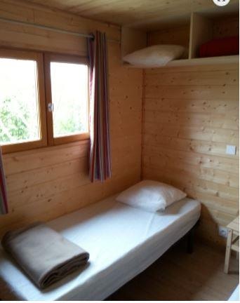 Chalet Comfort 35m² 2 bedrooms - air-conditioning + TV + sheltered terrace