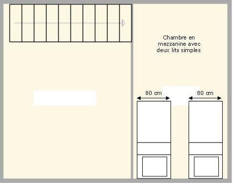 Chalet Standard 15M² 1 Chambre + Terrasse + Tv