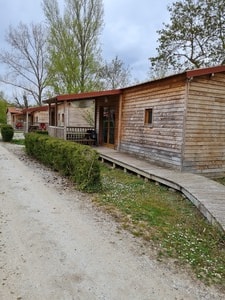 Chalet Confort 35m² 1 bedroom - air-co +TV + terrace - adapted to the people with reduced mobility
