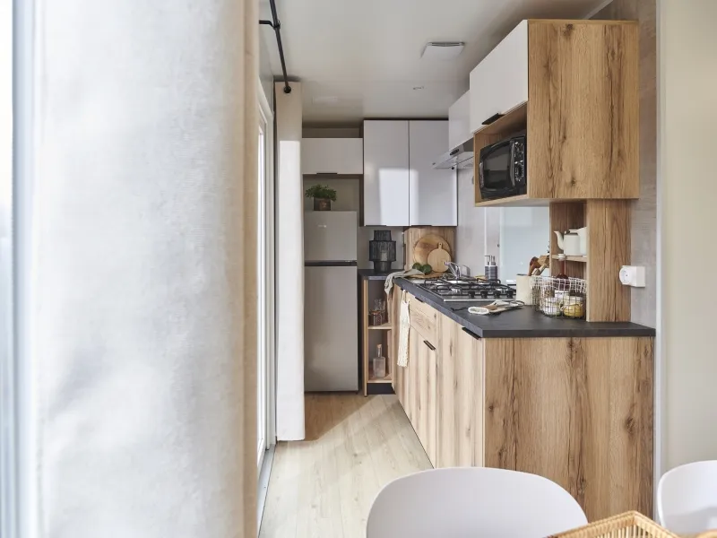 Mobil-Home Riviera Confort 25M² - 2 Chambres + Clim + Tv + Terrasse Couverte – Arrivée Dimanche