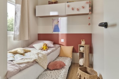 Mobile-home riviera Confort 32m² - 3 bedrooms + terrace + TV + air-conditioning