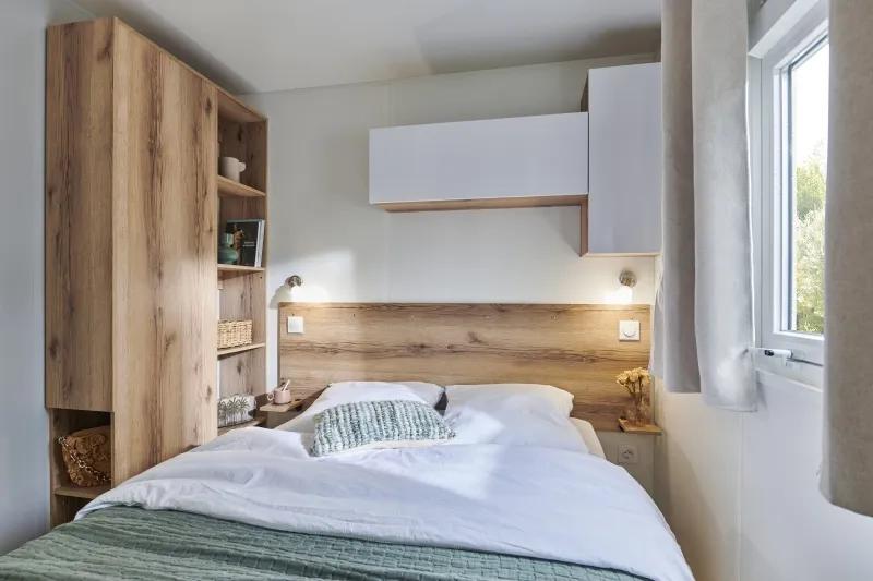 Mobil-Home Riviera Confort 32M² - 3 Chambres + Terrasse + Tv + Climatisation – Arrivée Dimanche