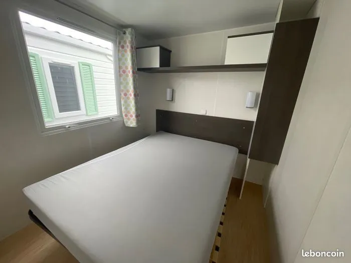 Mobil-Home Standard 28M² 2 Chambres - Climatisation + Tv + Terrasse