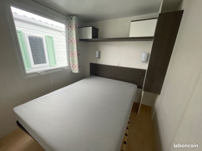 Mobile-home Standard 28m² 2 bedrooms - air-conditioning + TV + terrace