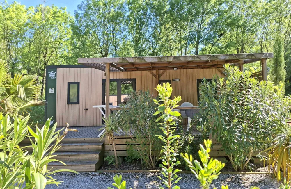 Location - Home Flower Premium 32M² 3 Chambres + Terrasse + Lv + Tv + Climatisation - Flower Camping Du Lac De Thésauque