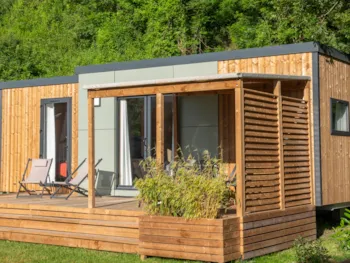 Mietunterkunft - Mobilheim Premium 2 Schlafzimmer 35 M² - Camping Pradelongue