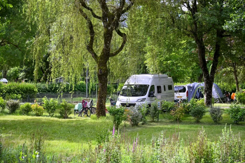 Emplacement Camping  100M² + 1 Voiture + Électricité 10A
