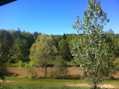 Chalet Charlay in wood with terrace - 35 m² with aircon