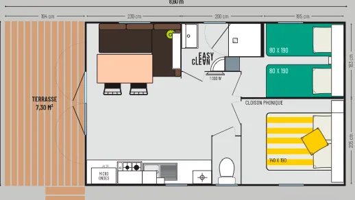 Loggia Bay Premium Avec Climatisation