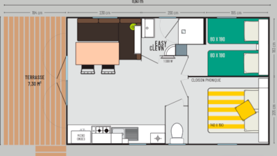Loggia Bay Premium with air-conditioning