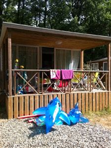 Mietunterkunft - Cottage Ophéa  Mit Klimaanlage - Camping NAMASTE
