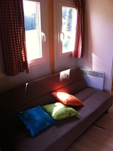 Chalet Forester in wood with terrace - 30m² - aircon