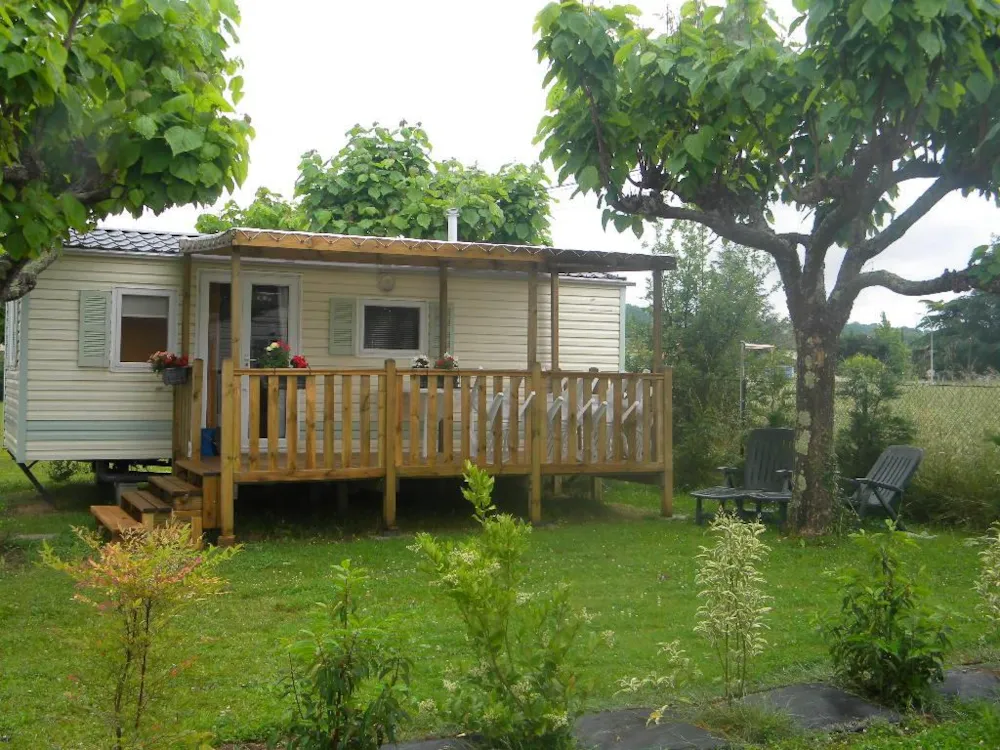 Huuraccommodatie(s) - Stacaravan H4 2 Slaapkamers - Camping Les Catalpas
