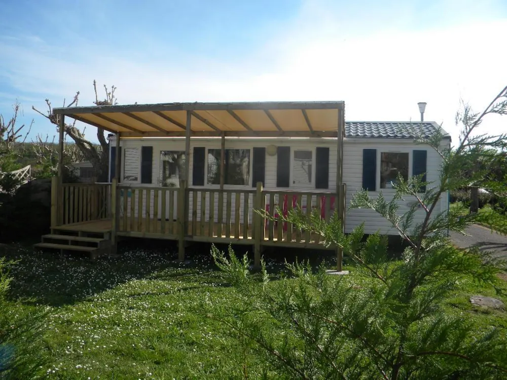 Huuraccommodatie(s) - Stacaravan H26 3 Stacaravan - Camping Les Catalpas