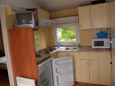 H 27 Mobilhome - 2 bedrooms - Covered terrace